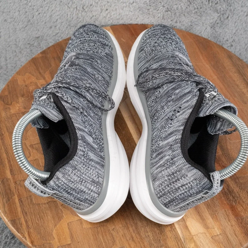 APL Techloom Pro Heather Grey Knit Running Sneaker Women's Size 6.5‎
